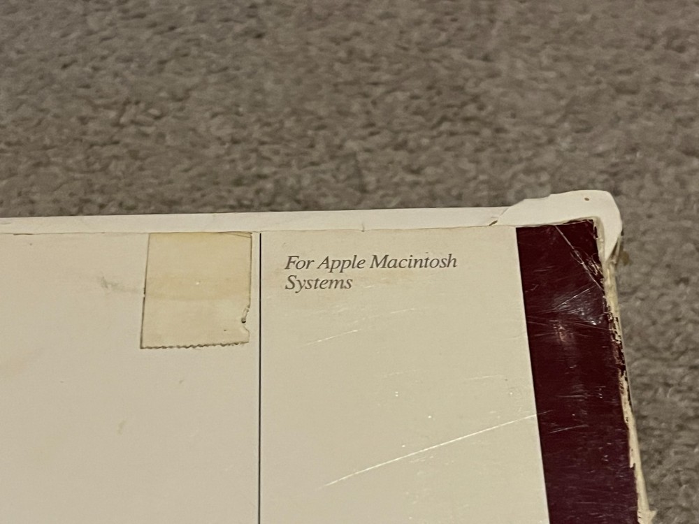 Microsoft Excel Basic File Maker Plus Vintage Rare 1987 WORKS