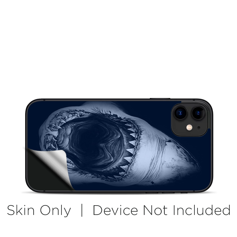 Skins Decal Wrap for Apple iPhone 11 - Shark attack
