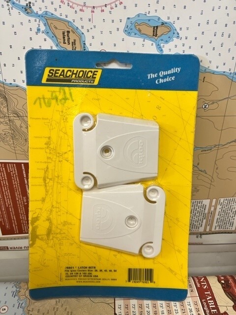 Seachoice SET #76921 Plastic Latch Set (2 Latches & Posts).