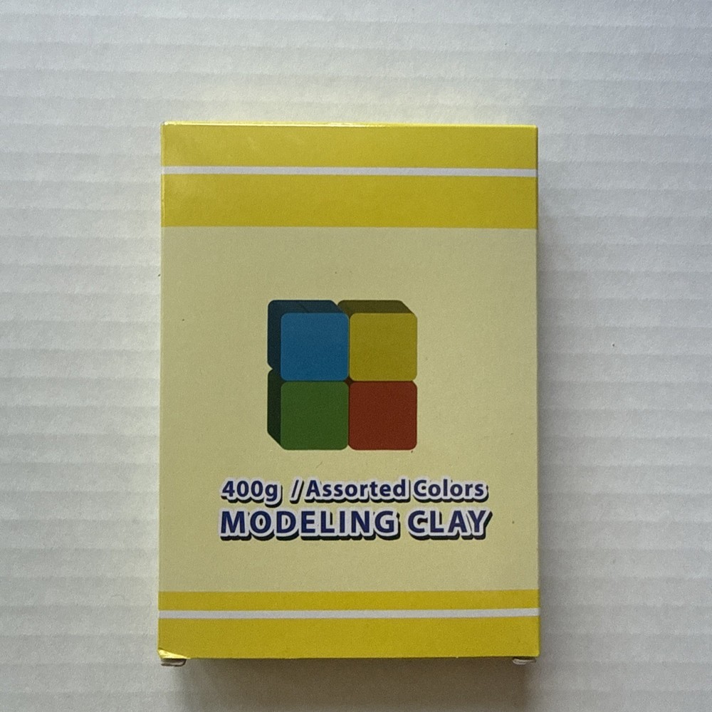 400g Assorted Colors Modeling Clay