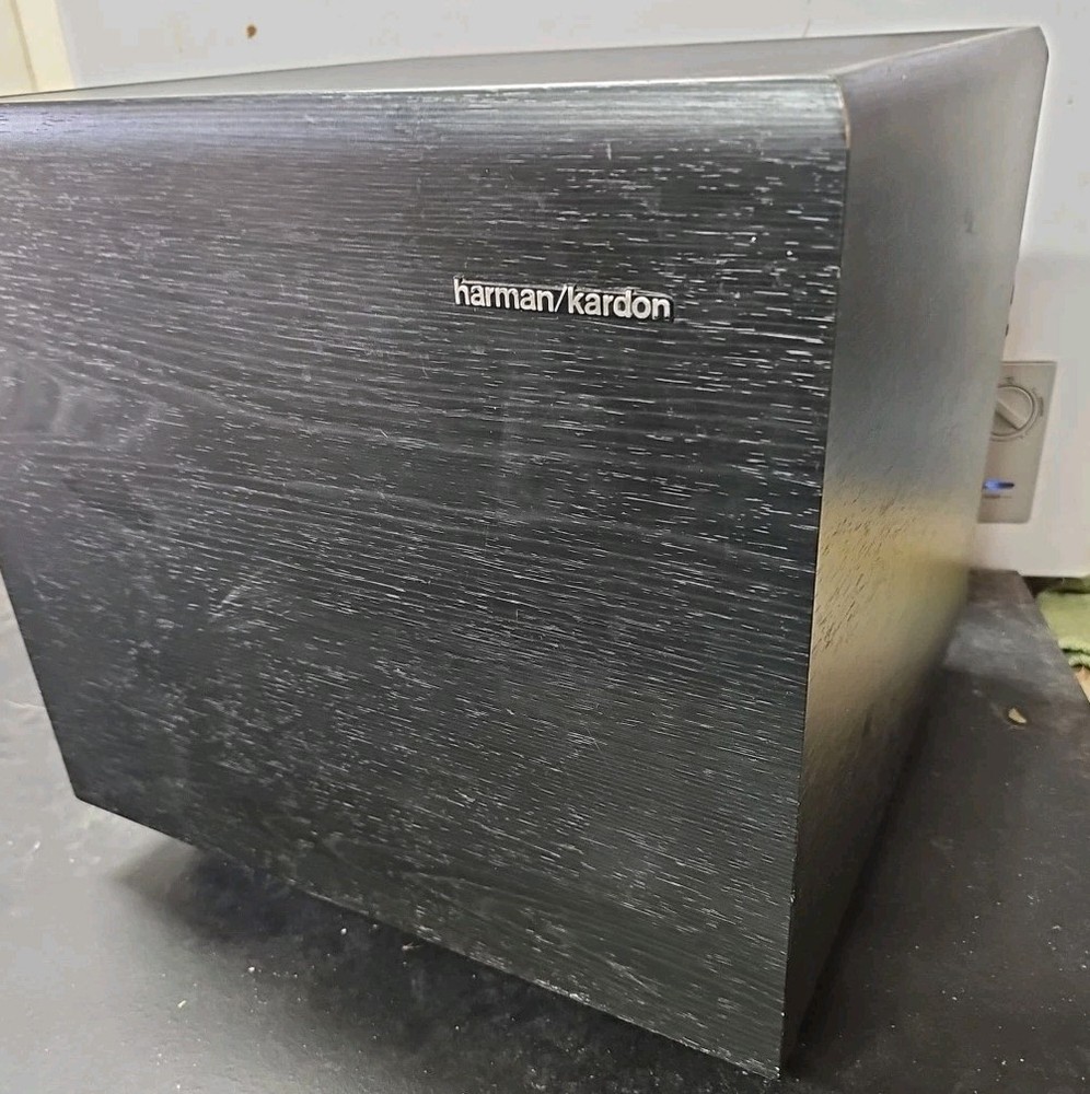 Harmon/Kardon SUB-TS6 Large, Black Subwoofer Sub HKTS6 Speaker System