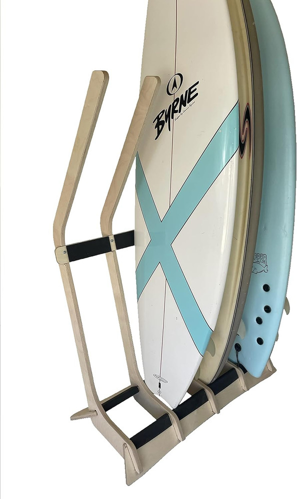 The Lineup Freestanding Surfboard Display Rack