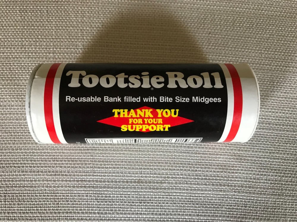 Tootsie Roll Bank New Unused