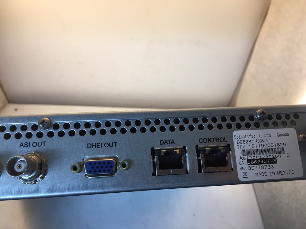 Cisco PowerVU Multiple Decryption Receiver D9828 UNTESTED OFFERS WELCOME