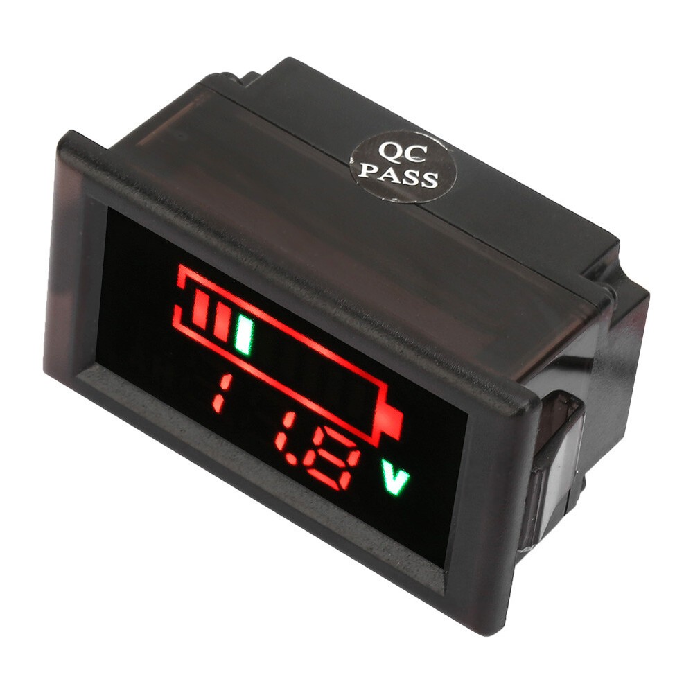 YB28VE W Waterproof Electrical Car Digital Display Battery Indicator Voltmeter