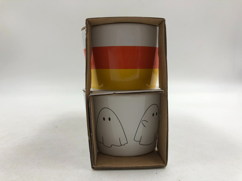 Stir Ceramic Candycorn & Ghost Ramekin Set of 4 BB02B09011