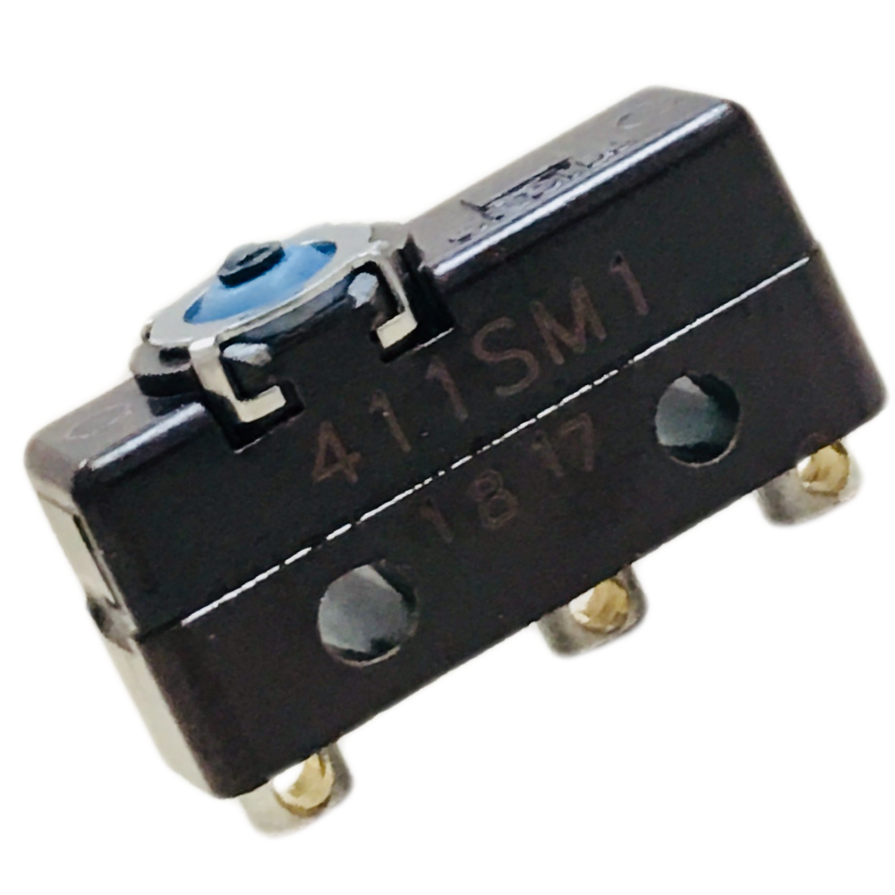 411SM1 Switch Basic / Snap Action Switches 250 VAC 5A Pin Plunger Actuator