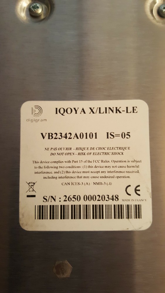 DIGIGRAM IQOYA X/LINK-LE IP Audio Codec