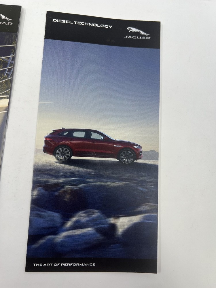 2016 Jaguar F-PACE Owners Manual OEM Complete Set
