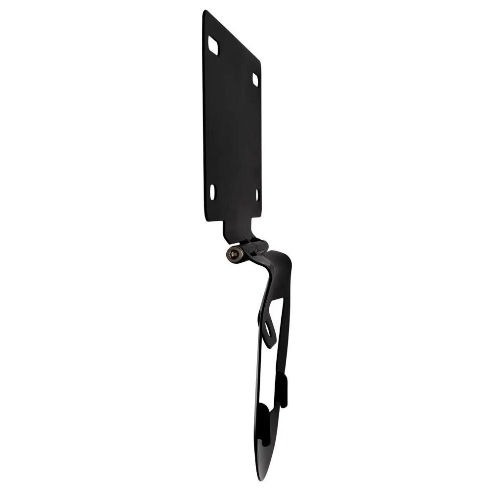 HogWorkz Black License Plate Relocation Mount HW131742