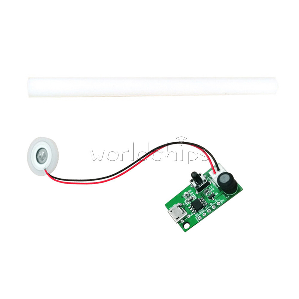 USB 110KHz Ultrasonic Mist Maker Atomizing Fogger Ceramic Humidifier Module