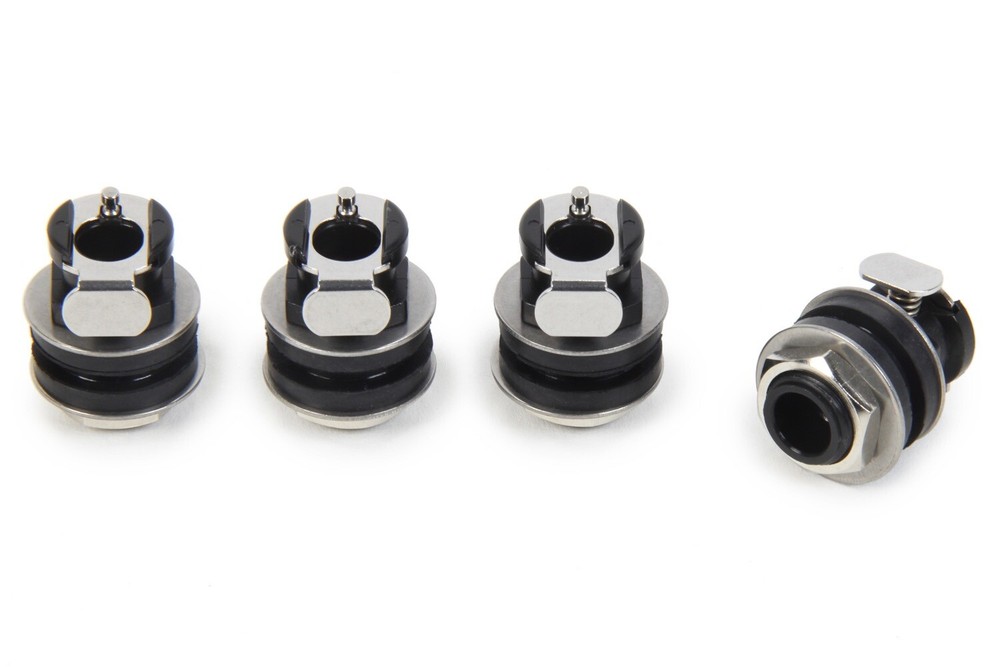 Ti22 Performance Wheel Disconnects 4pk Plastic Base Sprint Car Bleeder Port
