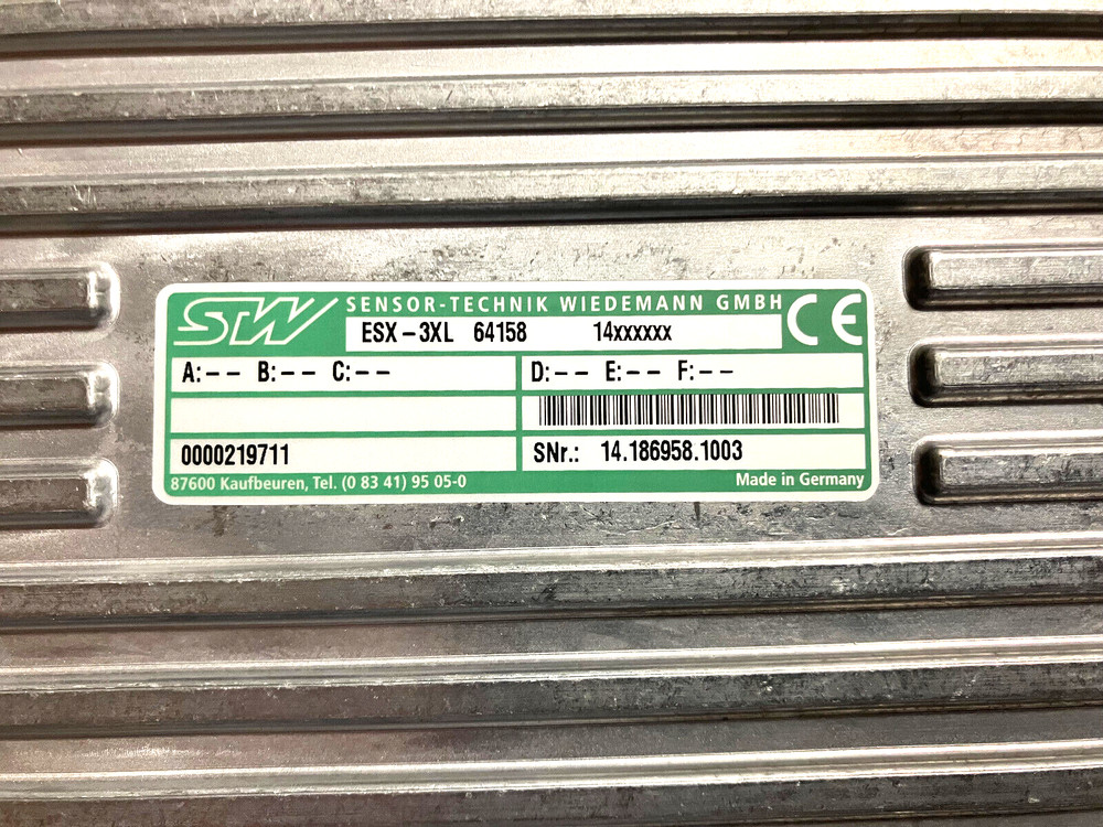 Mint STW Sensor Technik Wiedemann ESX-3XL large expandable controller module