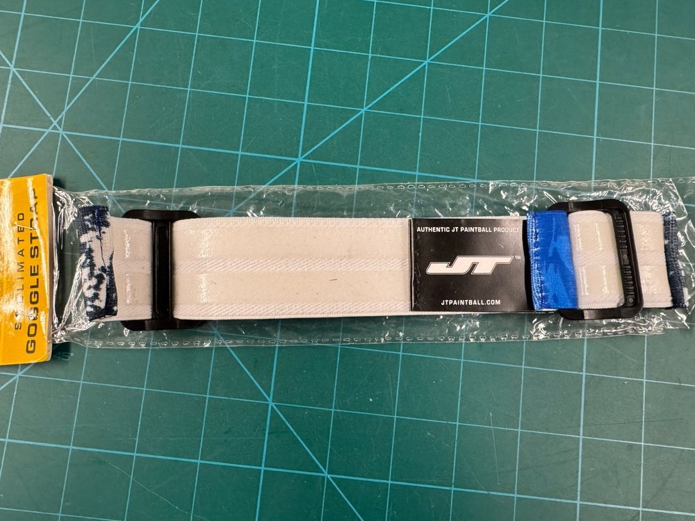 JT “Roll Canes” sublimated goggle strap for FLEX / SPECTRA. RARE! BNIB.