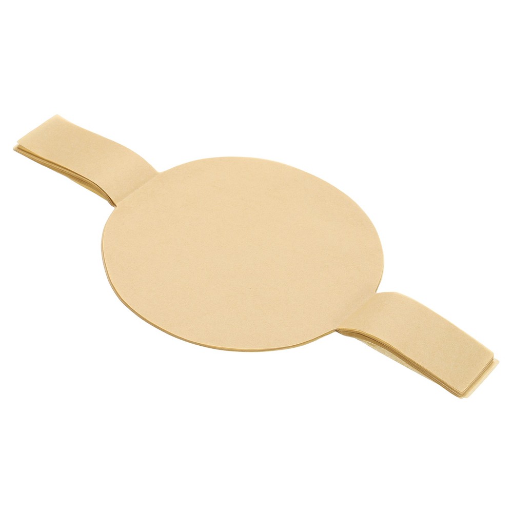 40 Sheets Parchment Paper Rounds, 6" Circle Baking Sheets, Brown
