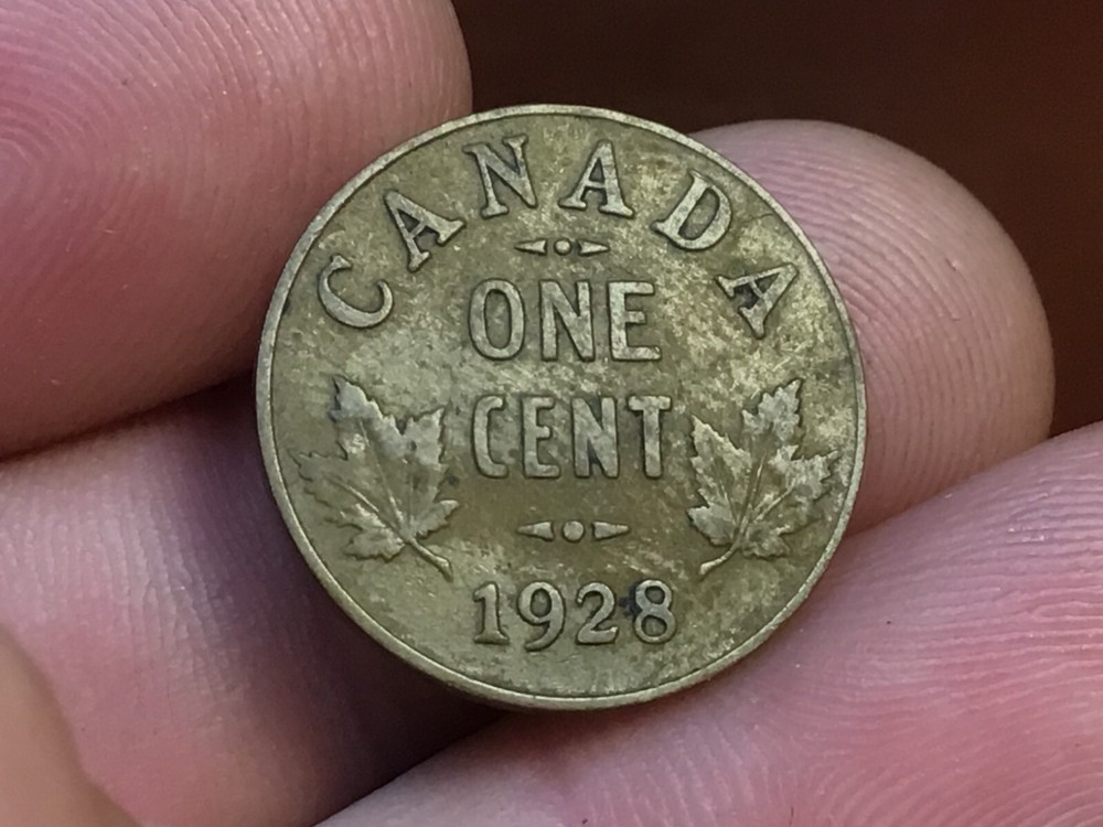 1928 Canada Small Cent