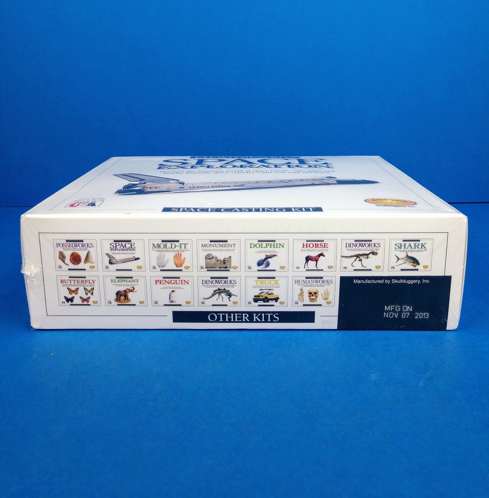 Eyewitness Kits SPACE EXPLORATION Casting Kit: Shuttle, Command Module, Saturn V