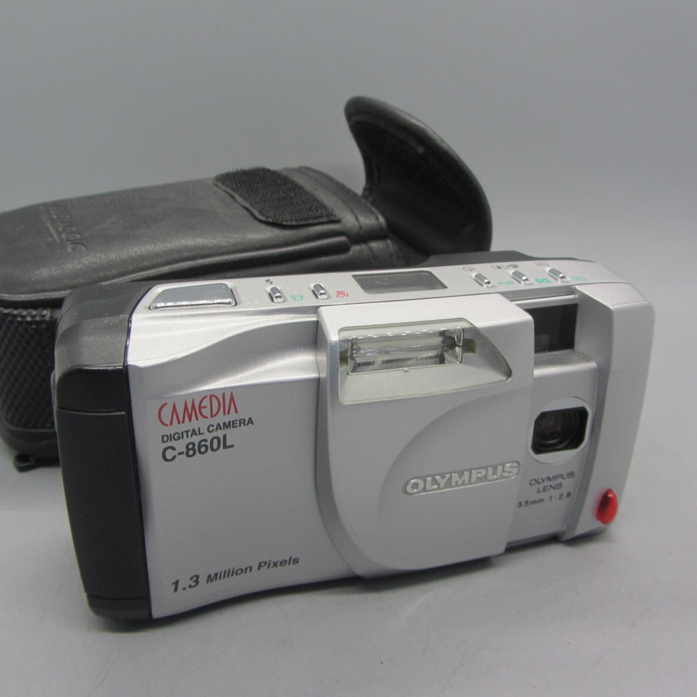 Olympus Digital Camera Camedia C-860L 1.3MP Silver Tested