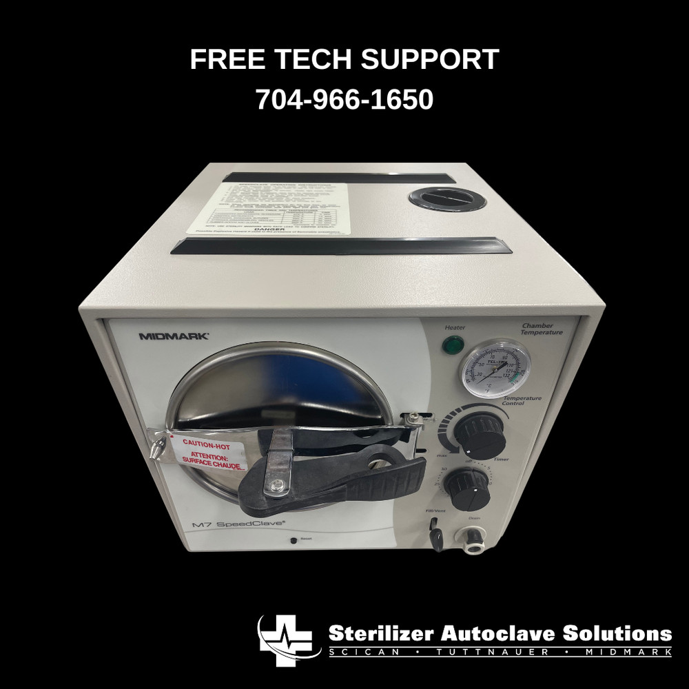 Midmark M7 Speedclave REFURBISHED - 1 YEAR WARRANTY