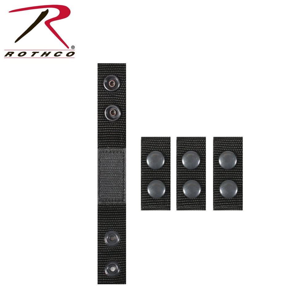 Rothco Enhanced Belt Keepers - Black