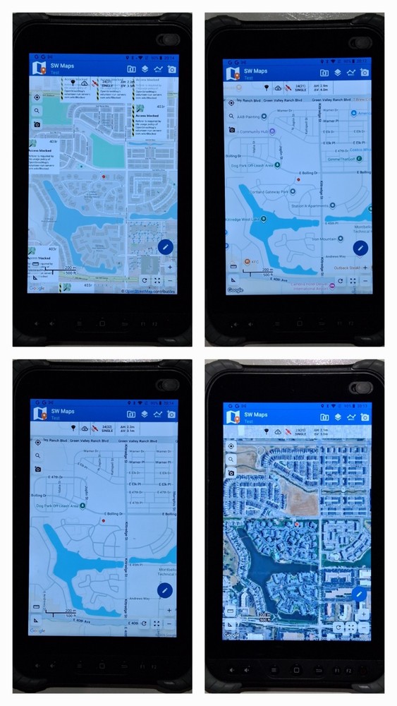 Juniper Systems CEDAR CT8. Sleek & Rugged Designed With SW Maps Installed.