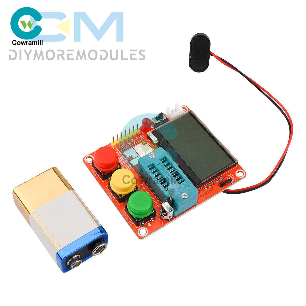 LCR-T4-MINI-Z LCD Transistor Tester Meter Diode Capacitance ESR Meter Servo test