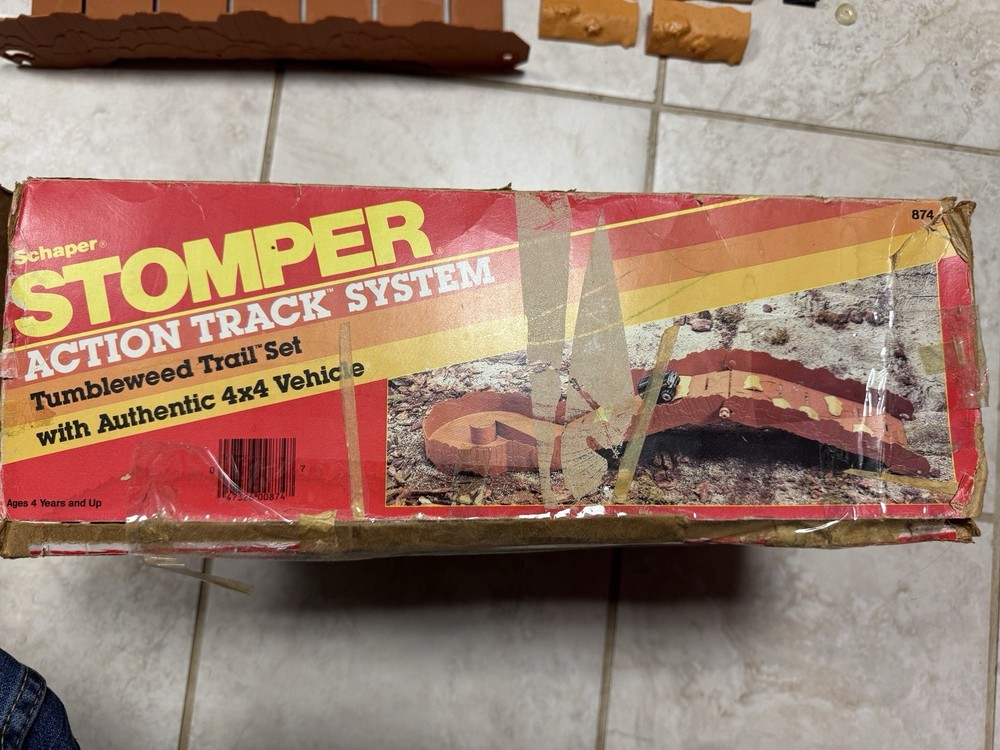 1983/84 Scraper Stomper Tumbleweed Trail Set Action Track System