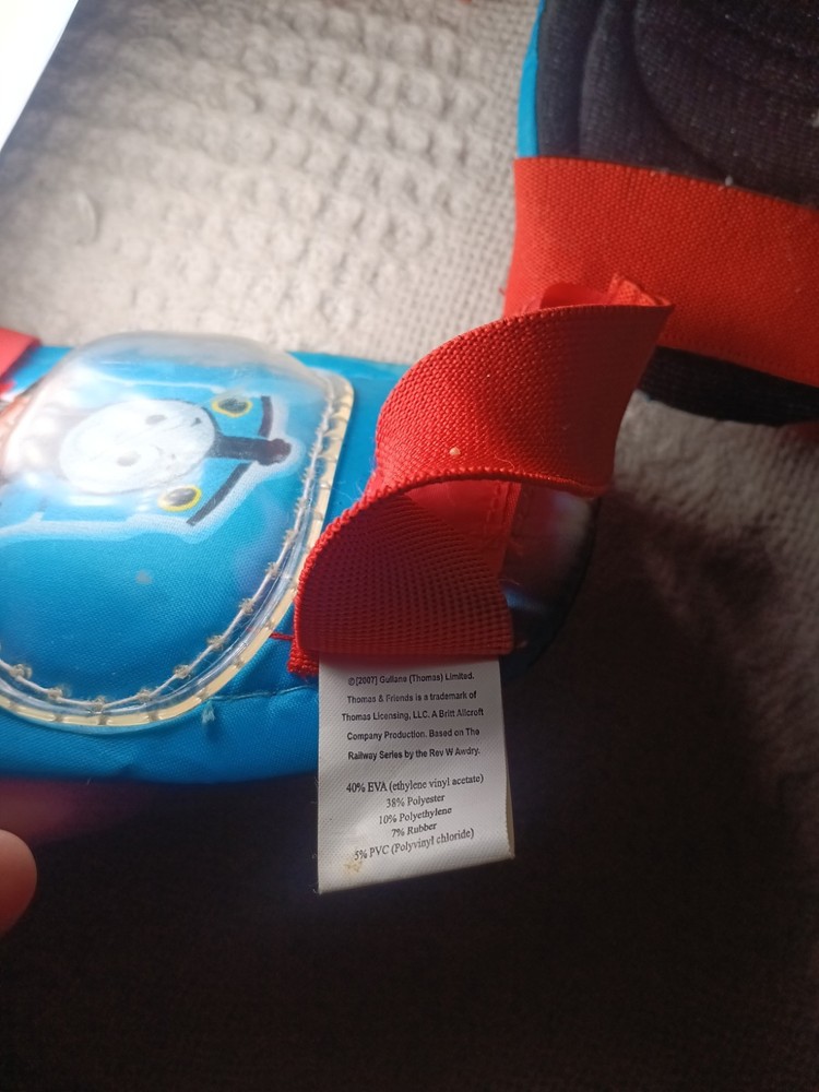 Thomas & Friends Kid Protective Kneepad Elbow Blue Thomas The Tank Engine 2007