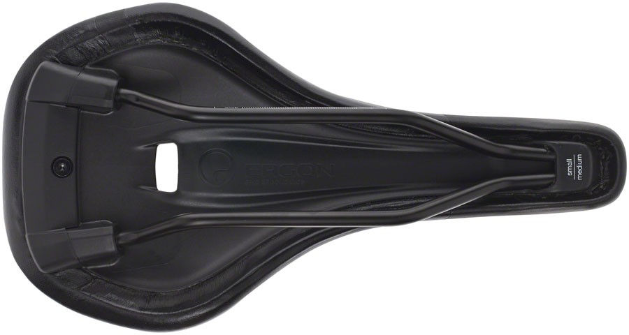 Ergon SM E-Mountain Sport Men's Saddle, Medium/Large - Black