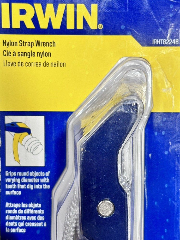 Irwin Nylon Strap Wrench 2pk