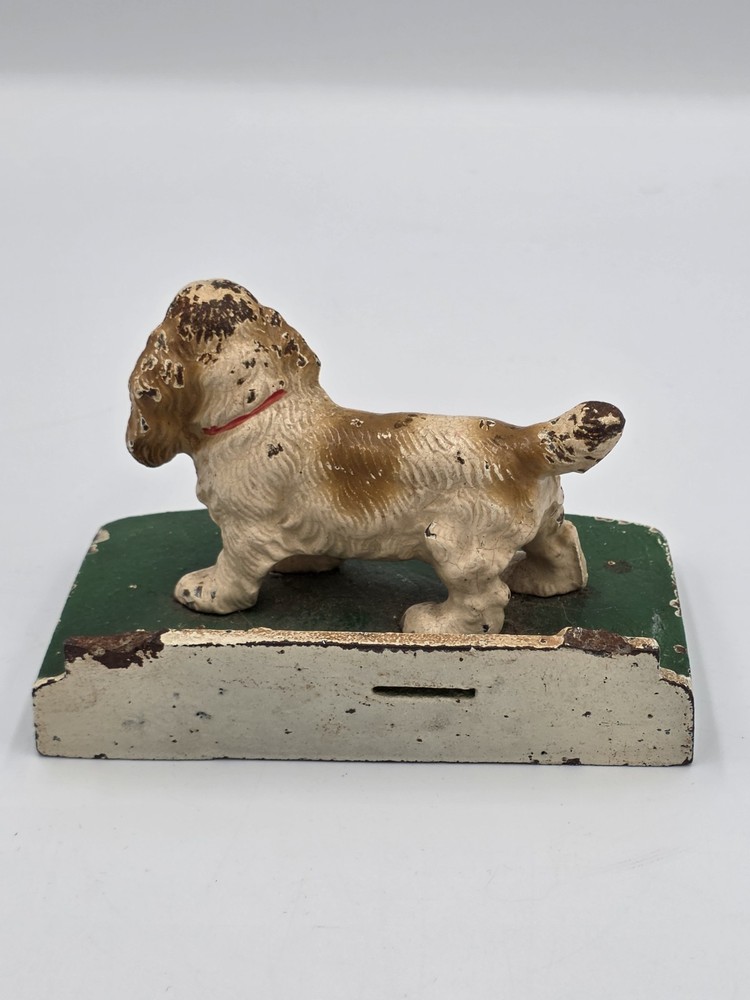 VTG/Antique Cast Iron Bookend Cocker Spaniel