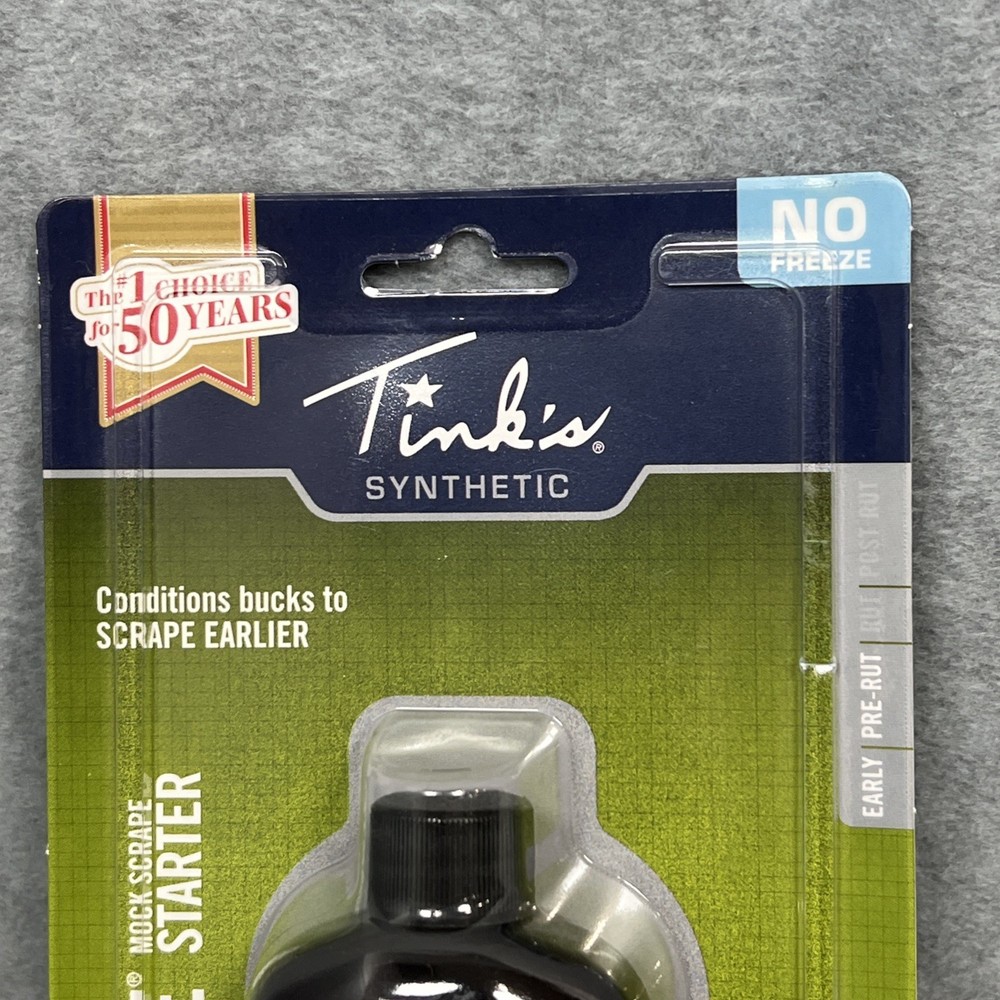 Tink's Power Scrape Starter 4 Oz Bottle Hunting Accessories Mock Scrape Starter