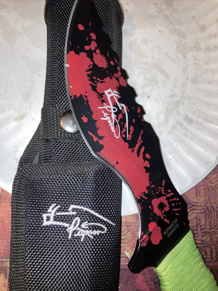 KUTMASTER Stainless PIGMAN 12”Fixed Blade HUNTING