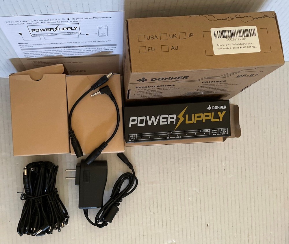 Donner DP-01 Power Supply