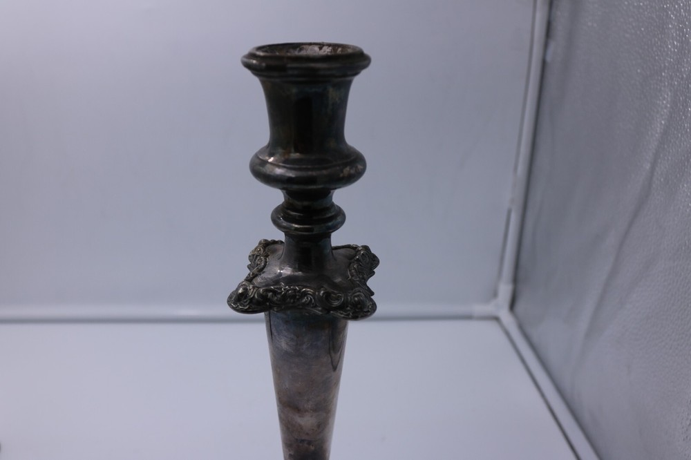 gorham sterling plated candle stick holder