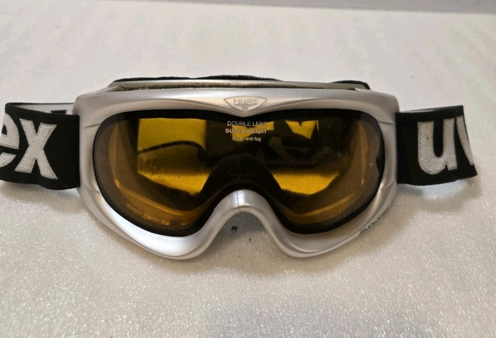 UVEX Double Lens SnowFire II Ski/Snowboarding Goggles - Silver