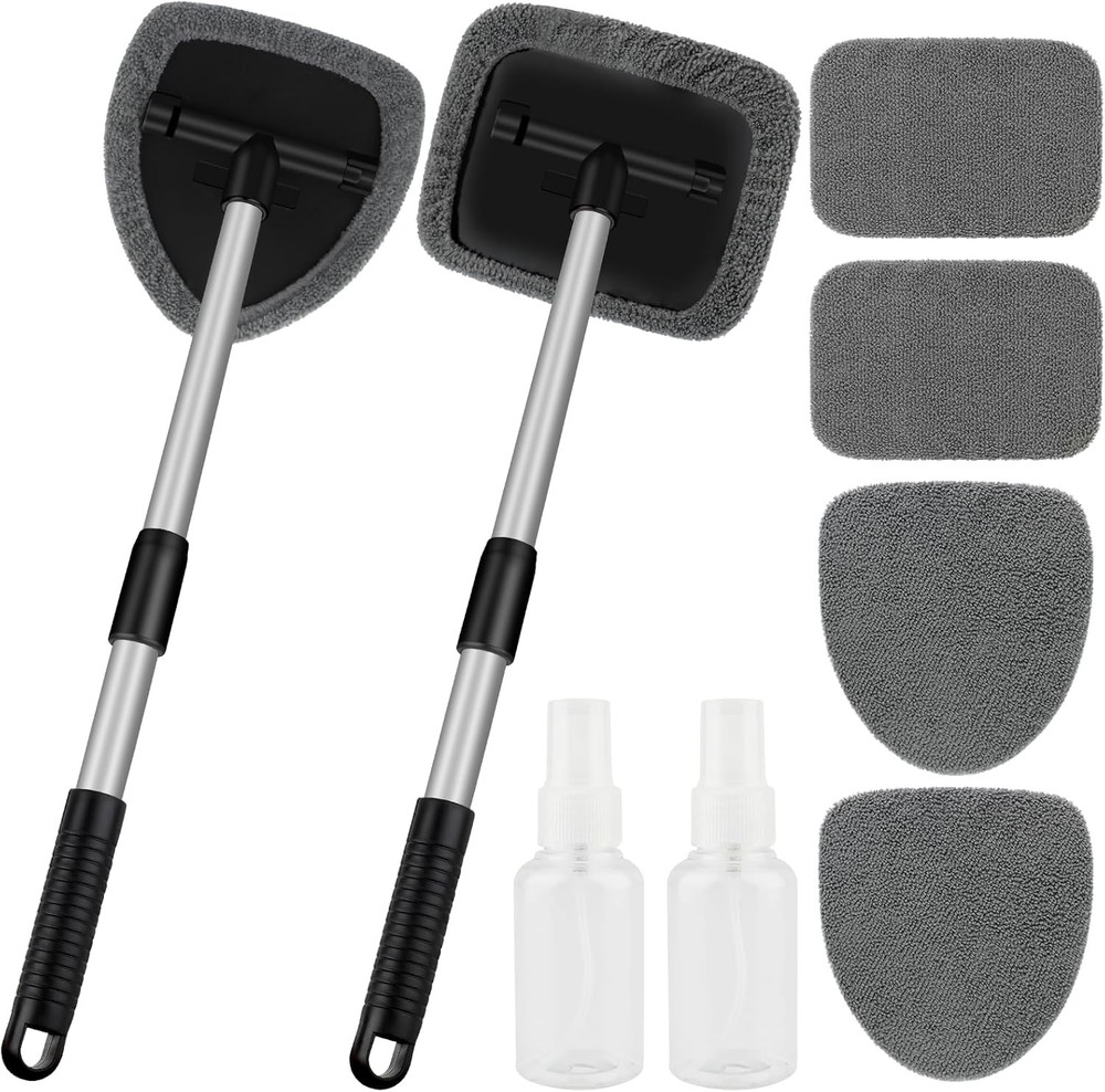 Windshield Cleaner Tool, Car Interior Window Cleaning Tool, Car Wash kit