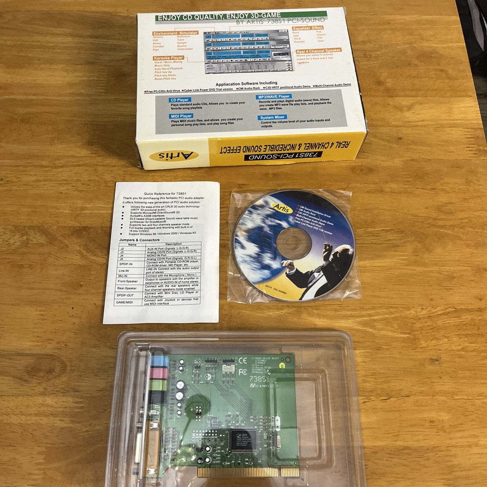 Artis 738S1 PCI-SOUND Card
