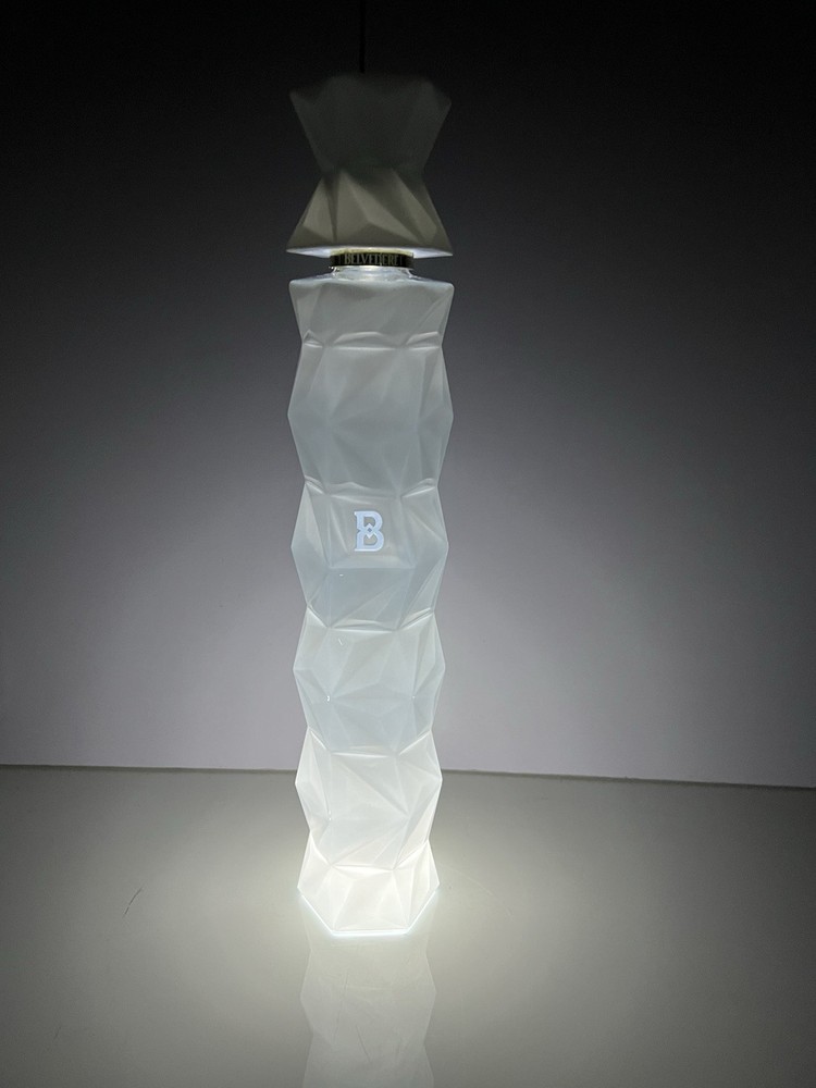 Belvedere 10 Vodka Empty Luminous Bottle, 700ml