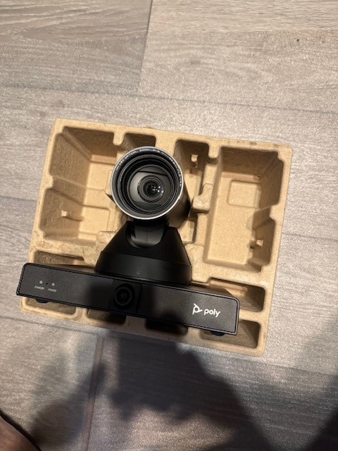 Poly Studio E60 Video Conferencing Camera - 16 Megapixel - 30 fps - Black - USB