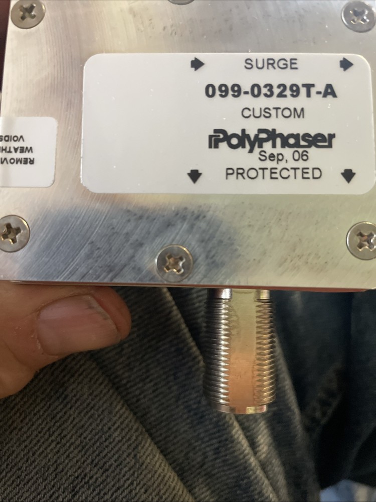 1.2-2 GHZ PolyPhaser With DC Pass Through .