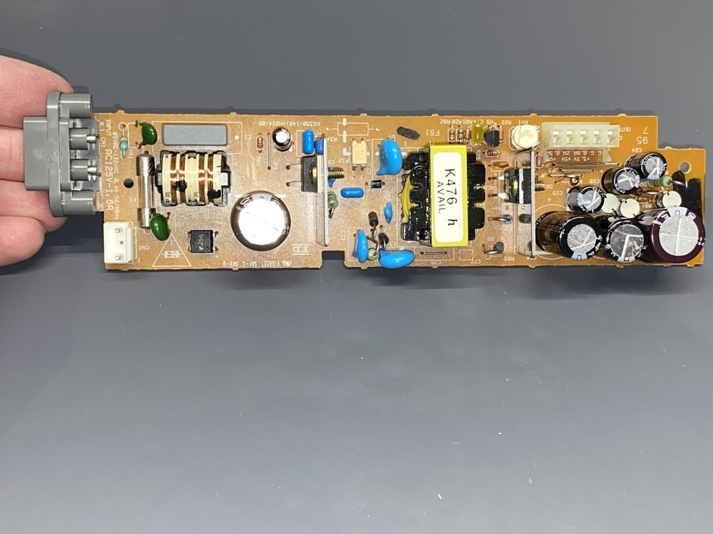 Sega Saturn Console Capacitor Replacement & FRAM Battery & PSU Recap Service