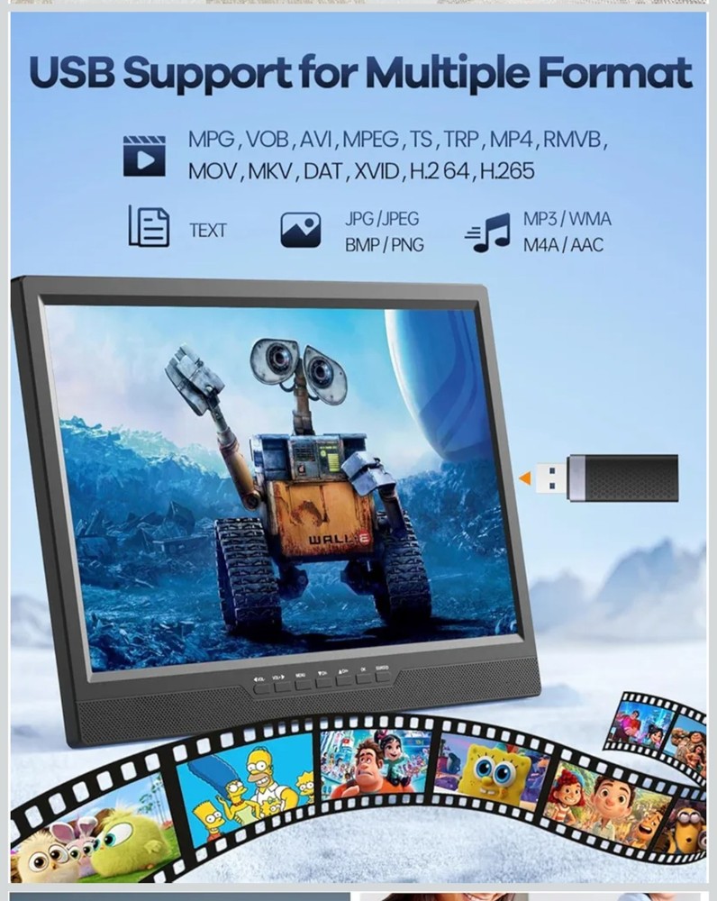 Desobry 19" Portable TV