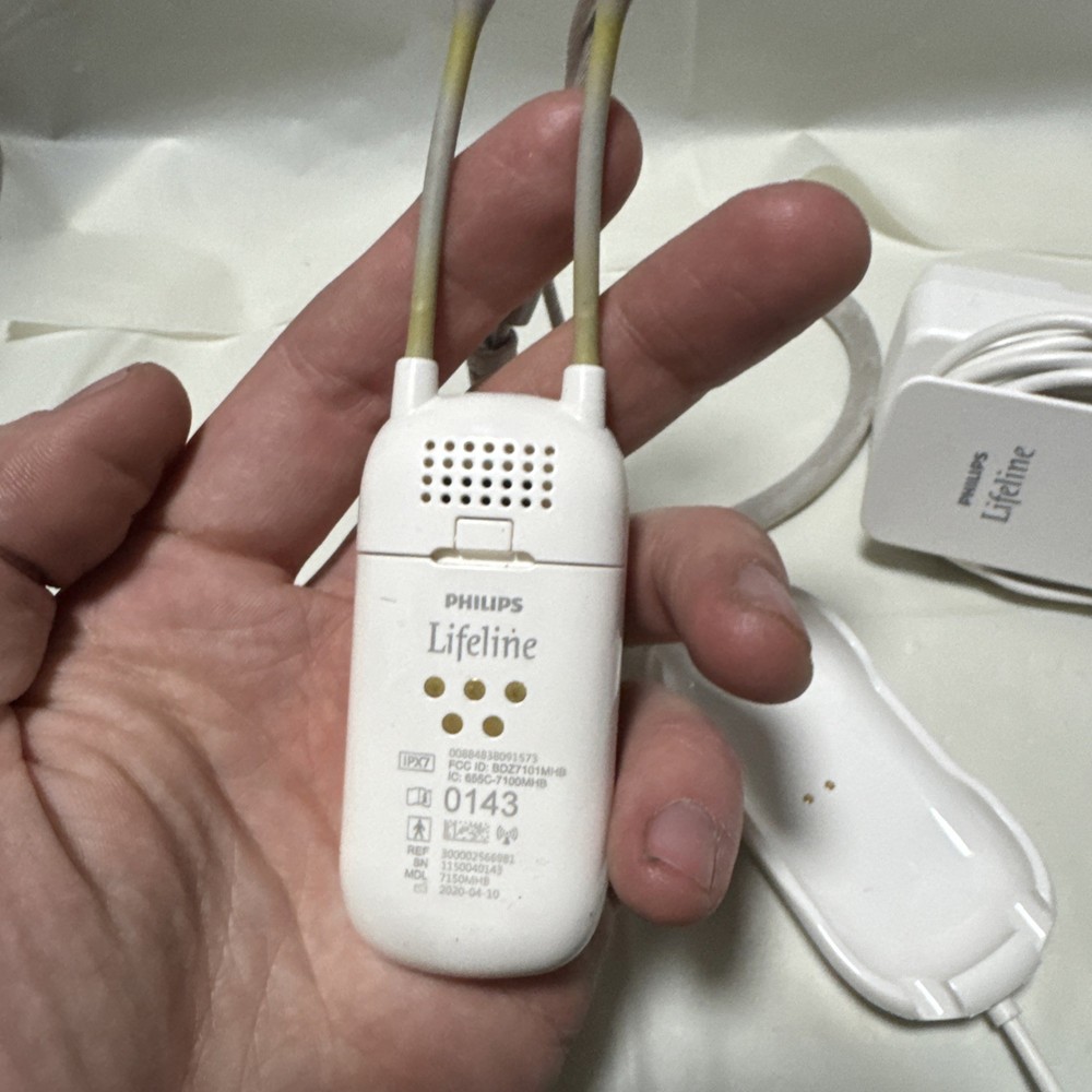 Philips Lifeline Mobile Button Pendant Go Safe- Stay Secure and Connected