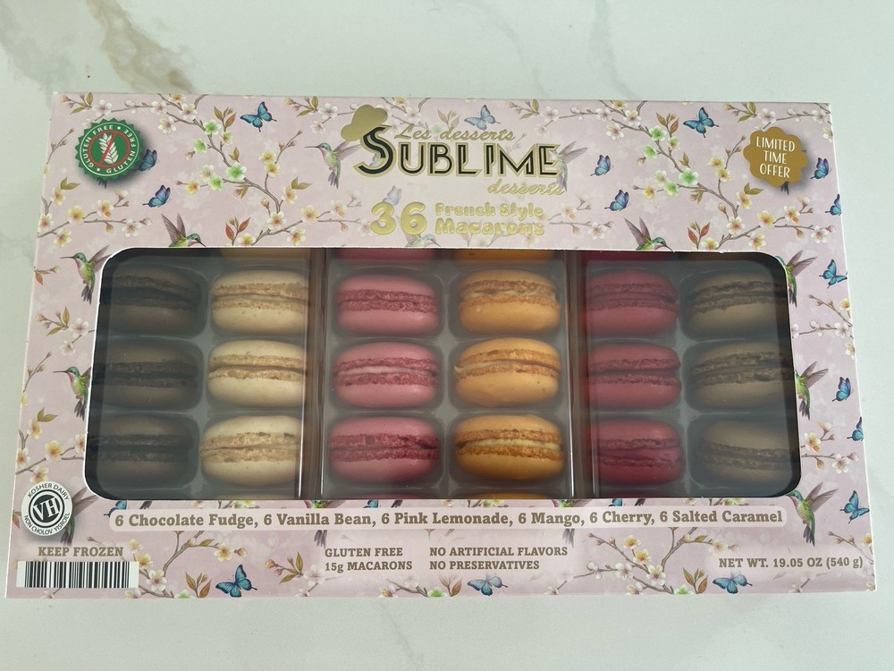 Sublime French Assorted Macarons Limited Edition.