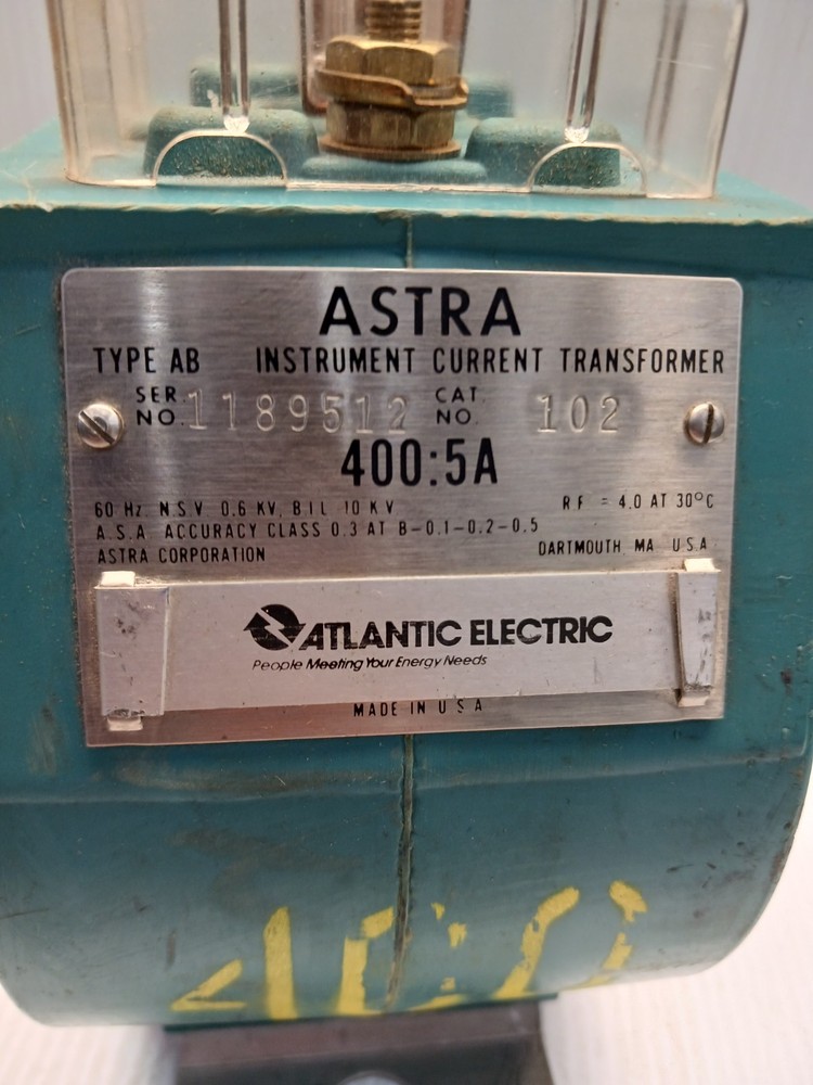 New Astra 400:5A Current Transformer 102