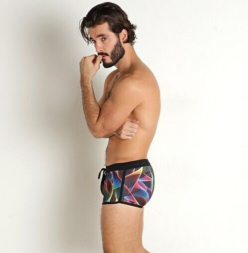 LASC SQUARE CUT SWIM TRUNK SCREEN SAVER