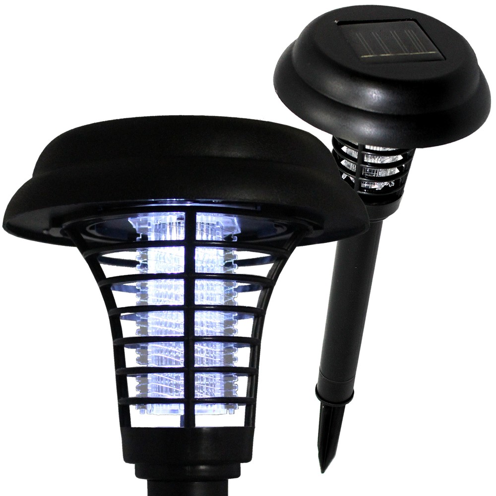 Pure Garden Solar Bug Zapper LED and UV Light
