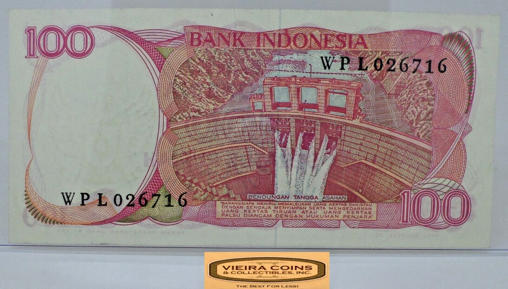 1984 Indonesia 100 Rupiah - #P43741NQ
