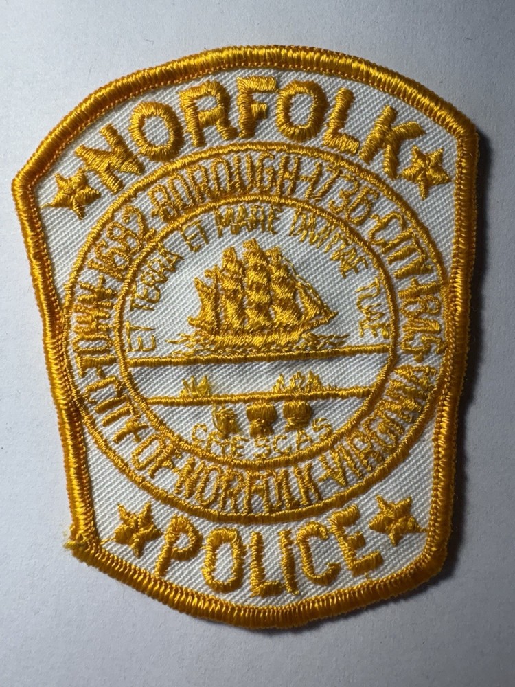 Norfolk Virginia Police Patch